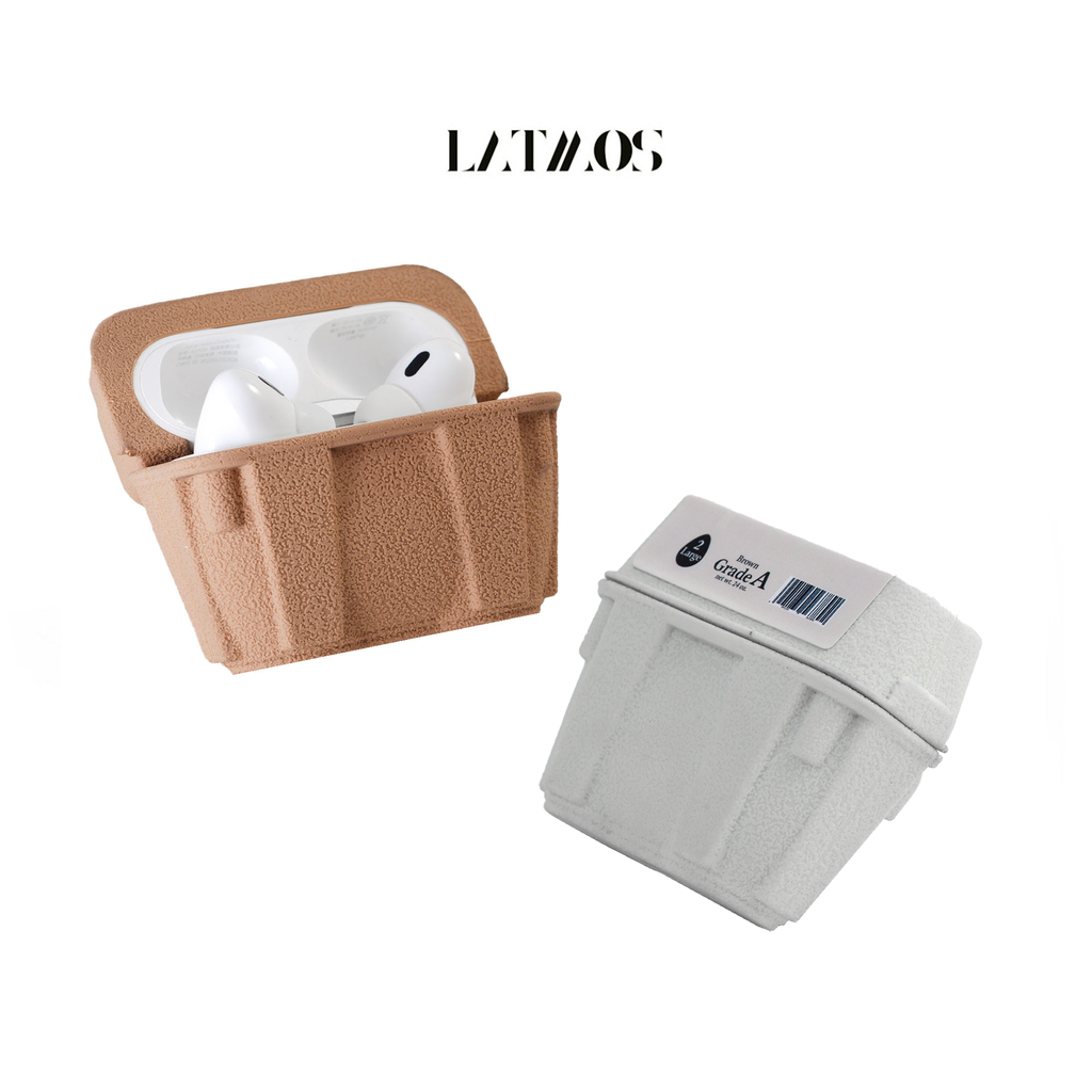 LATMOS Egg Carton Case for AirPods